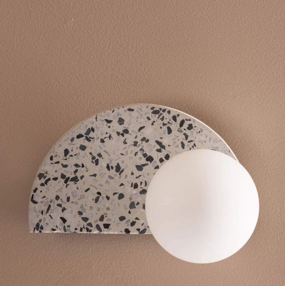 ABBEVILLE Applique murale en terrazzo