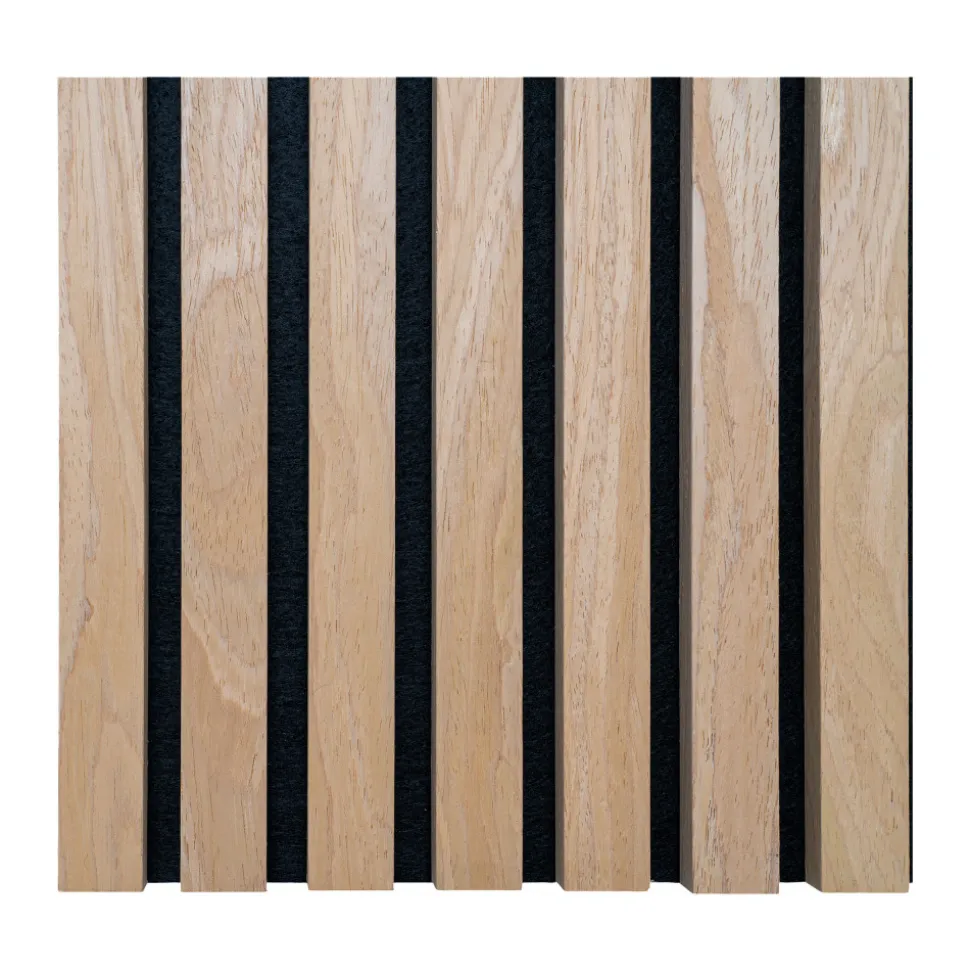 ACOUSTIC Lot de 2 panneaux en tasseaux de bois