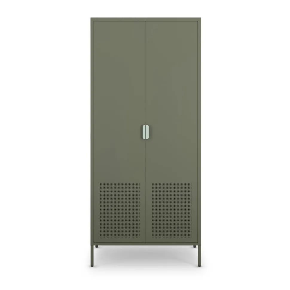 ADEL Armoire 2 portes en métal H180cm