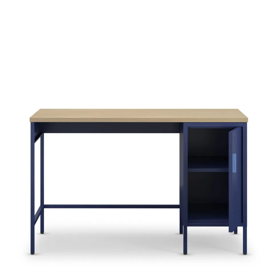 ADEL Bureau 1 porte en métal L120cm