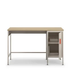 ADEL Bureau 1 porte en métal L120cm
