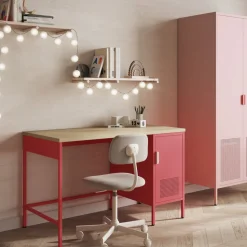 ADEL Bureau 1 porte en métal L120cm