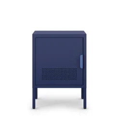 ADEL Table de chevet 1 porte en métal L40cm