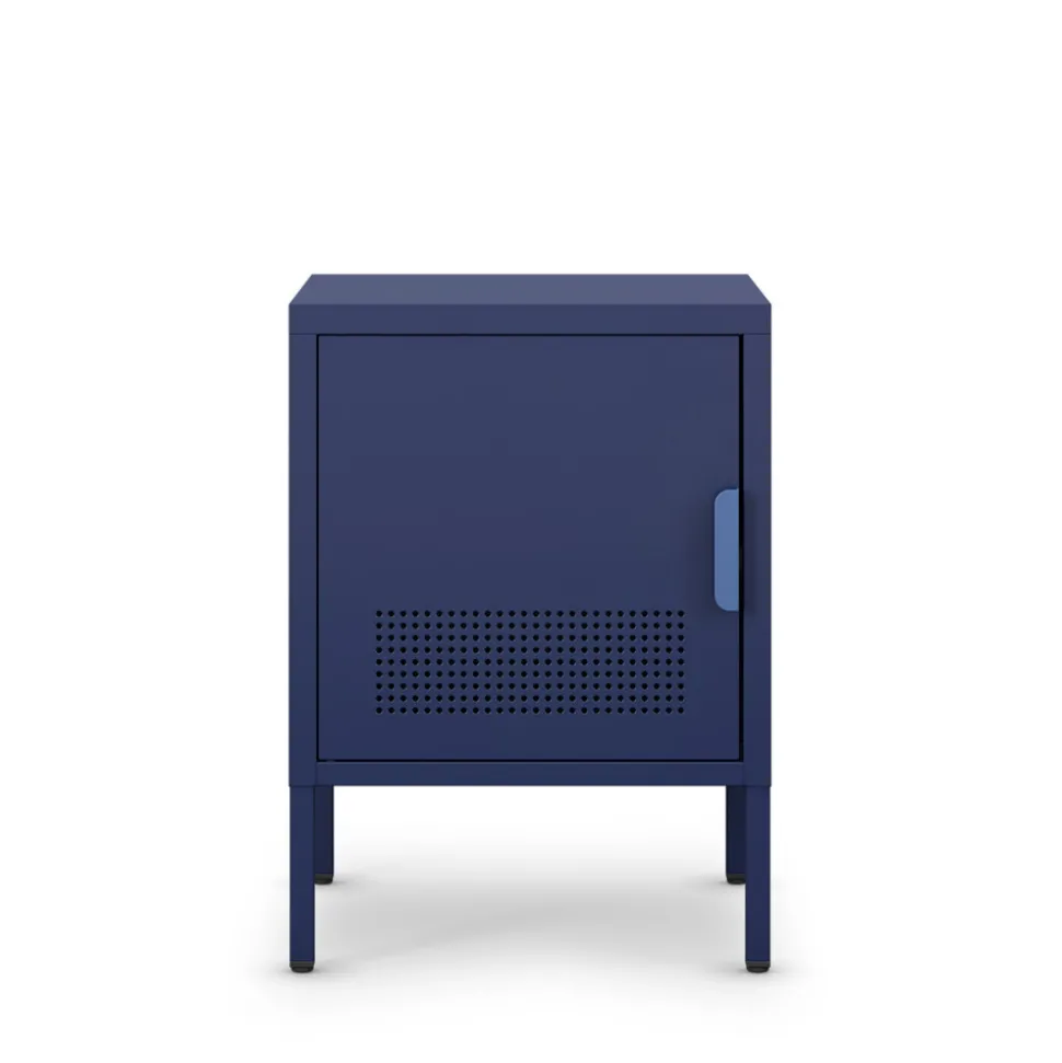 ADEL Table de chevet 1 porte en métal L40cm