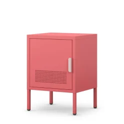 ADEL Table de chevet 1 porte en métal L40cm