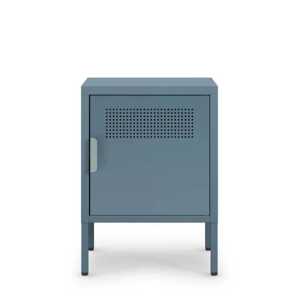 ADEL Table de chevet 1 porte en métal L40cm