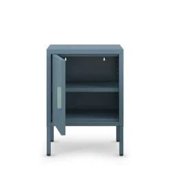 ADEL Table de chevet 1 porte en métal L40cm