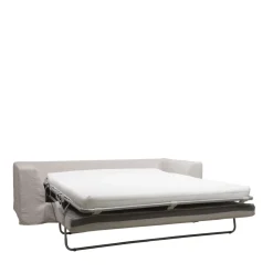 AMANY Canapé convertible 3 places entièrement déhoussable en tissu
