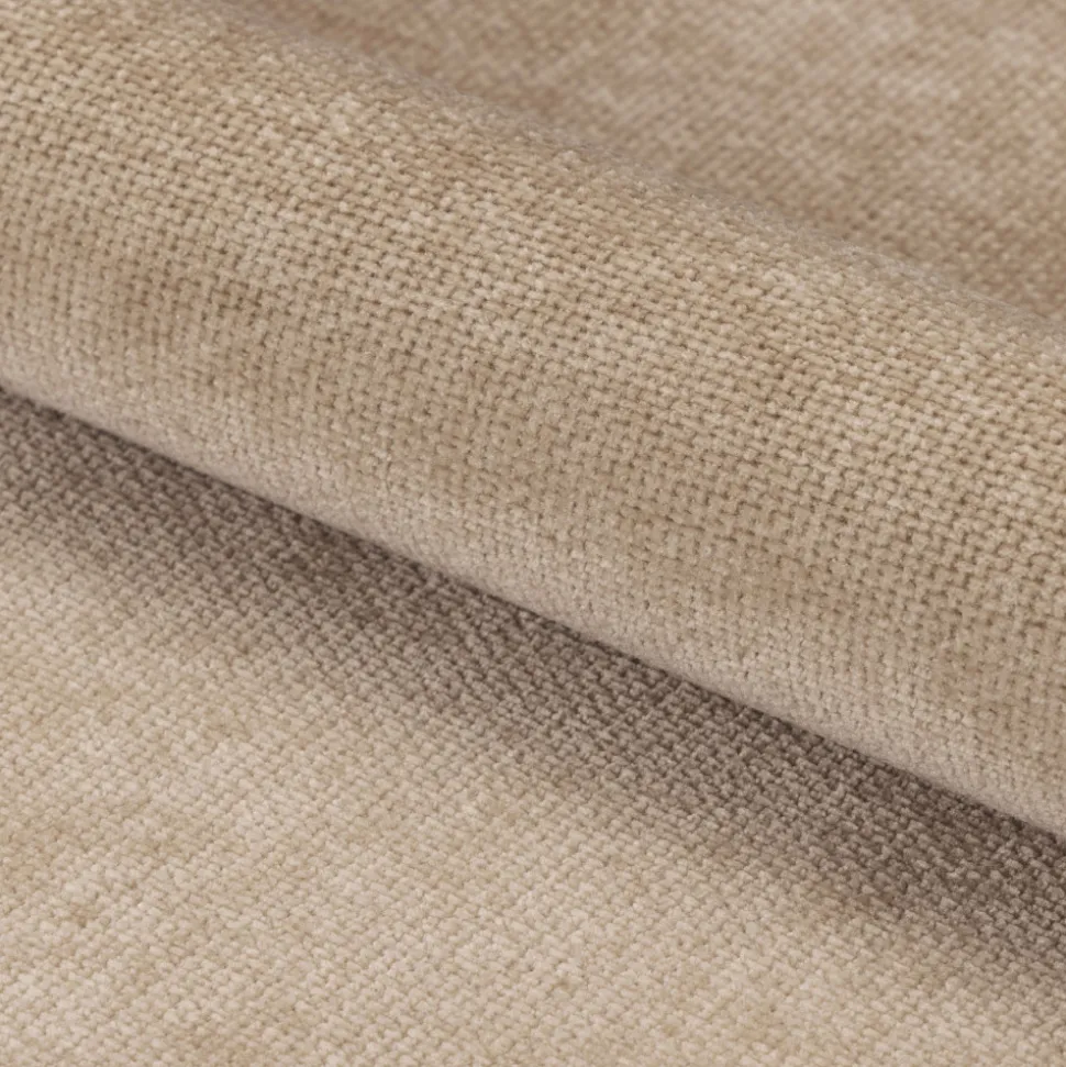 ANABATE Lot de 2 fauteuils de table en tissu et bois