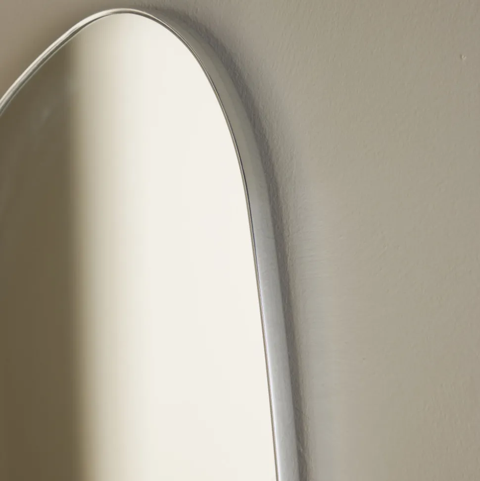 ASKERSUND Miroir organique en aluminium 65x40cm