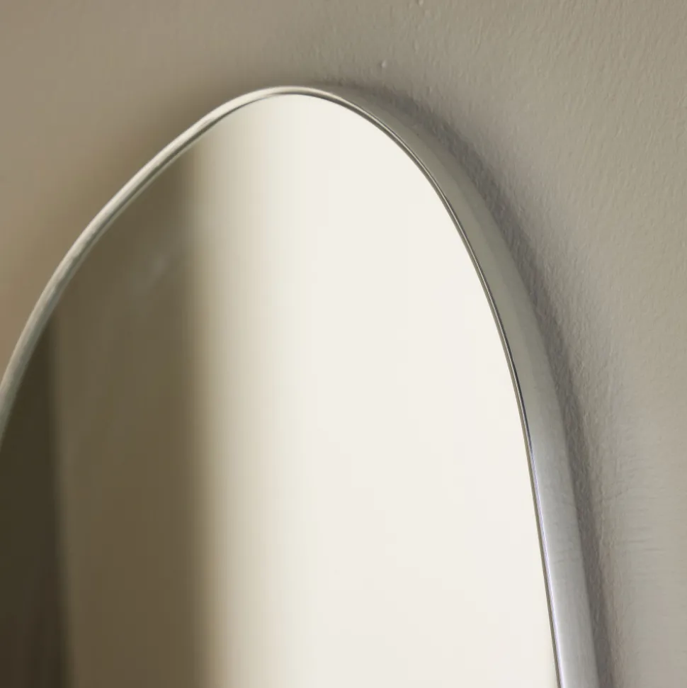 ASKERSUND Miroir organique en aluminium 65x40cm