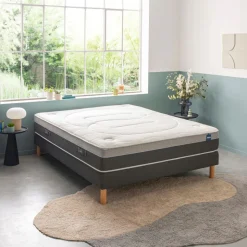 ASTRION Matelas à ressorts mousse mémoire de forme, accueil enveloppant