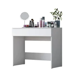 AURI Coiffeuse 1 tiroir en bois L90cm