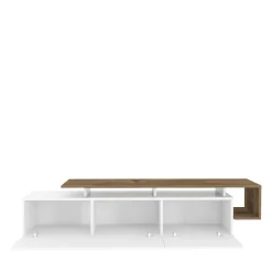 AXIS Meuble TV 2 portes en bois L180cm