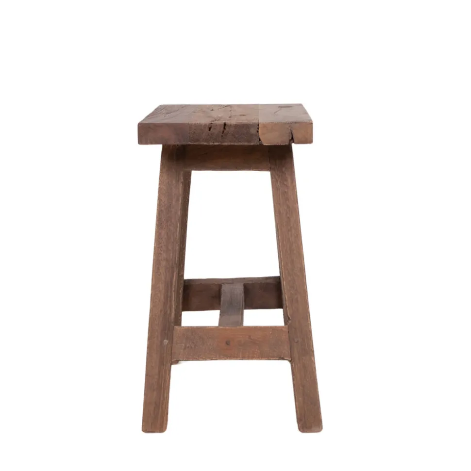 BARCELONA Tabouret en teck H45cm