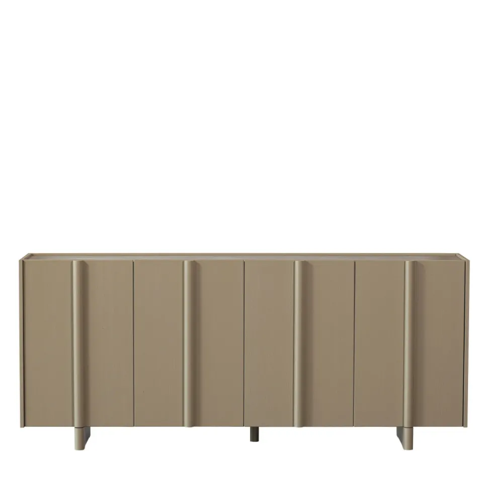 BASU Buffet 4 portes en bois L200cm