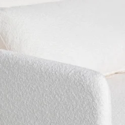 BELUSHI Fauteuil convertible en tissu bouclette