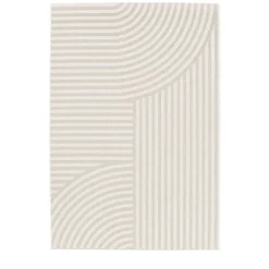 BIZANA Tapis d’extérieur à motif géométrique