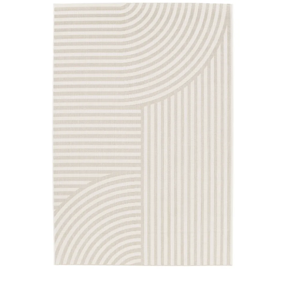 BIZANA Tapis d’extérieur à motif géométrique