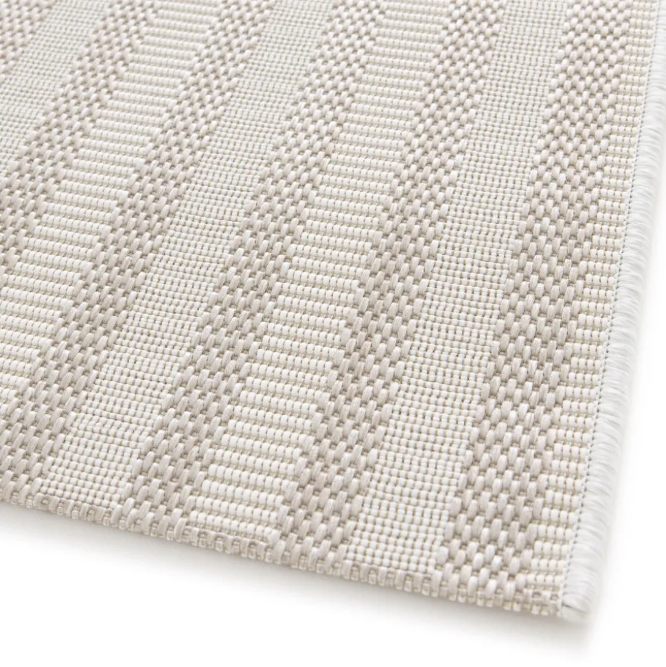 BIZANA Tapis d’extérieur à motif géométrique