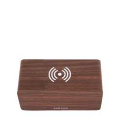 BLOCK Réveil en bois avec chargeur téléphone