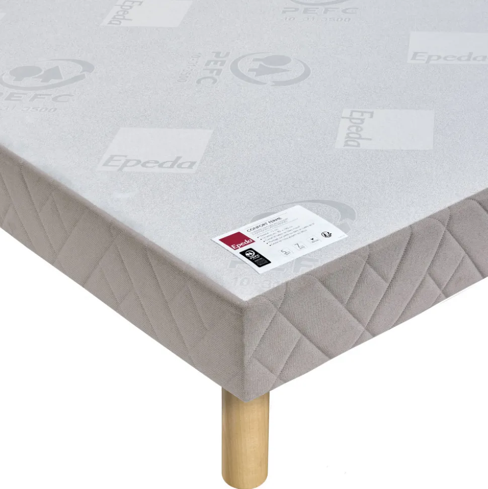 BOMBA FERME Sommier tapissier 2x80x200cm
