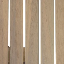 BORO Table à manger de jardin 6 personnes ronde en bois ø 150 cm