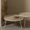 BOUNDS Table basse ronde en métal ø76cm