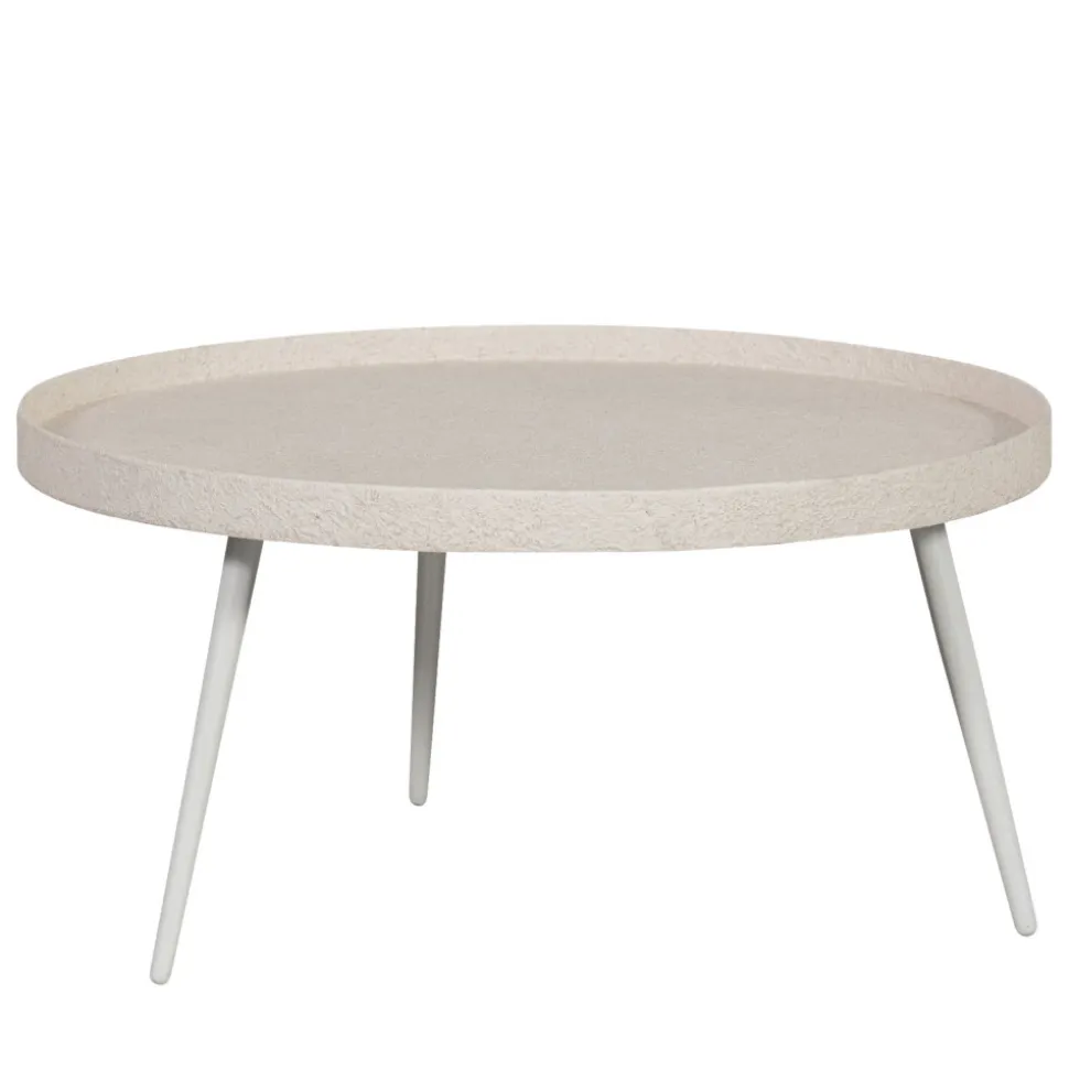 BOUNDS Table basse ronde en métal ø76cm