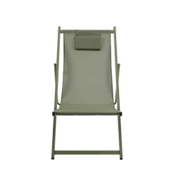BRISA Lot de 2 chiliennes en aluminium