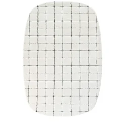 BYRON VI Tapis contemporain ovale
