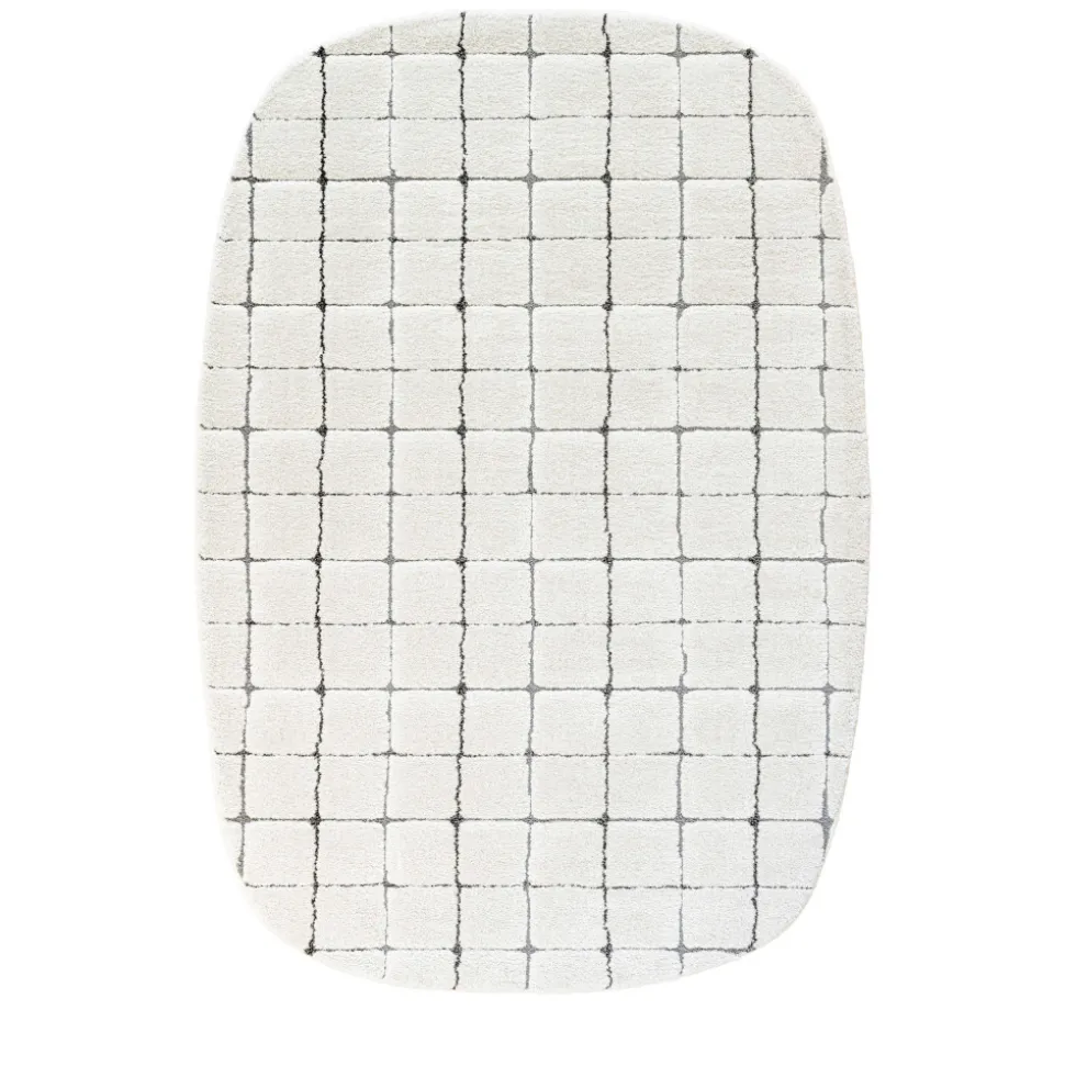 BYRON VI Tapis contemporain ovale
