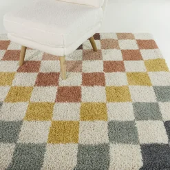 CASSIE Tapis damiers