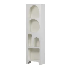 CAZ Colonne de rangement en bois 5 niches H180cm