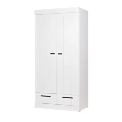 CONNECT Armoire en pin 2 portes 2 tiroirs