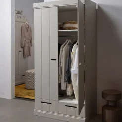 CONNECT Armoire en pin 2 portes 2 tiroirs