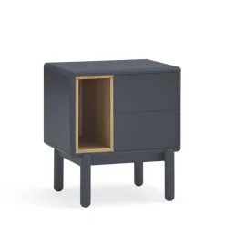 CORVO Table de chevet en bois