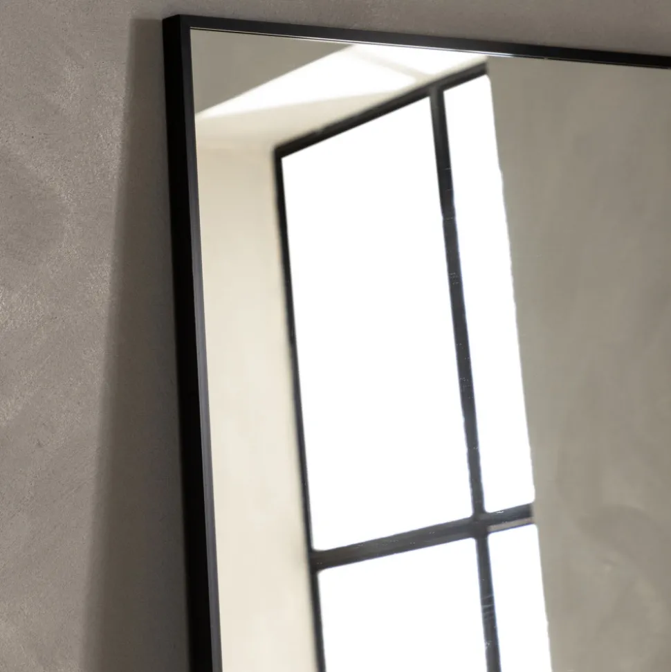 DALTON Miroir rectangulaire en aluminium 193x67cm