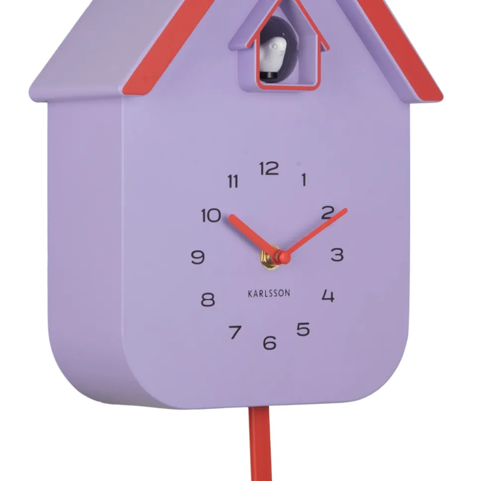 DUPLA COLOR CUCKOO Horloge murale en métal avec coucou