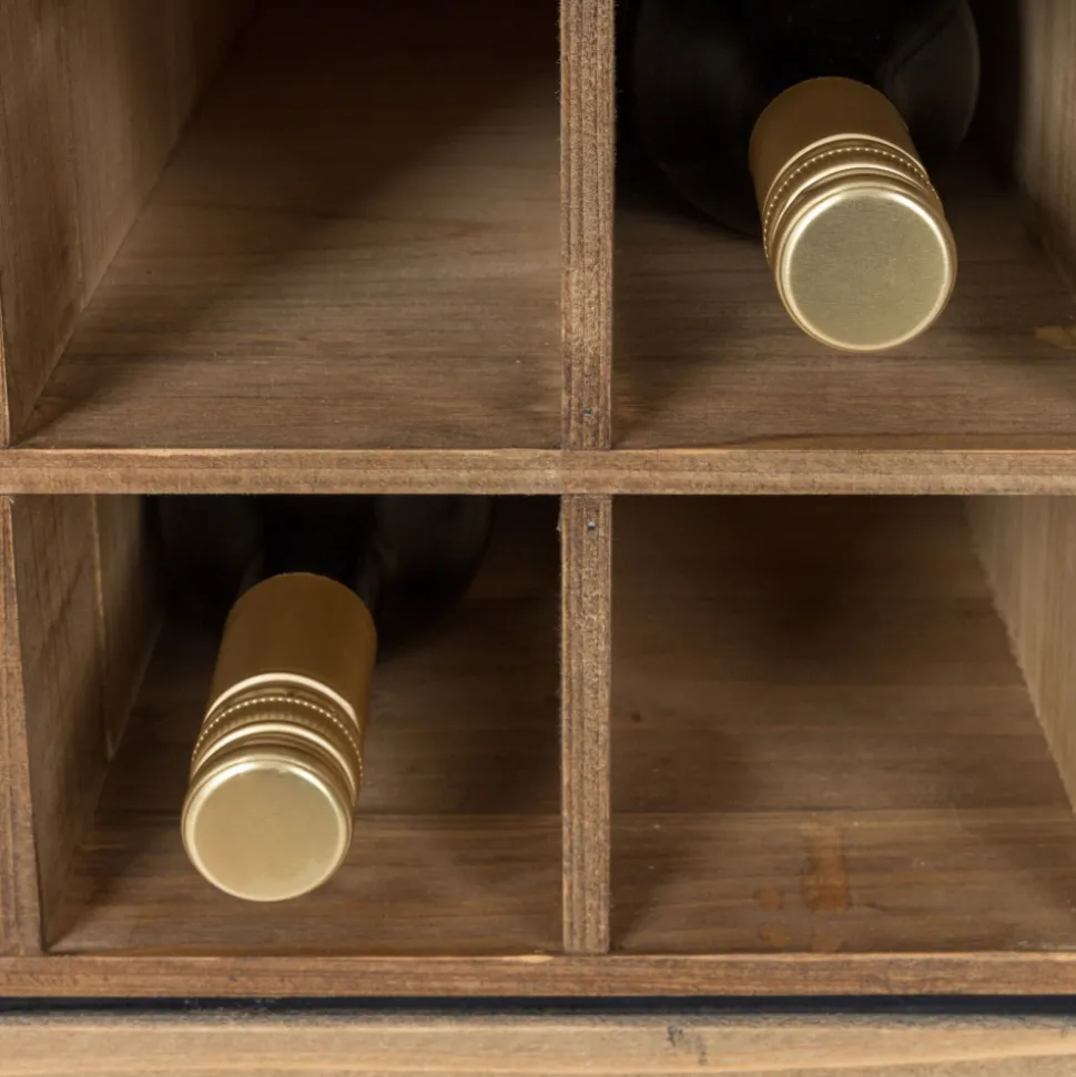 EDGAR Armoire bar à vin vintage