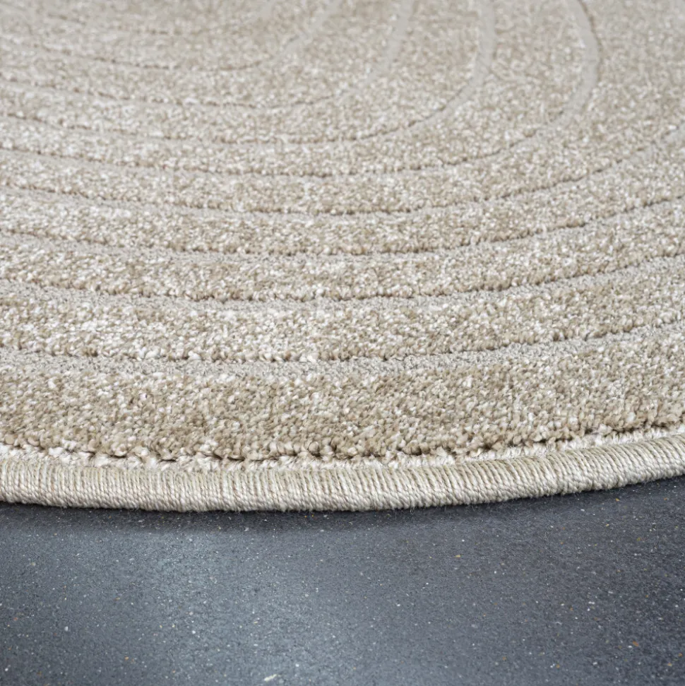 ELLIOTT II Tapis contemporain de forme organique