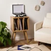 ELVDAL Meuble de rangement vinyles en bois