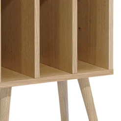 ELVDAL Meuble de rangement vinyles en bois