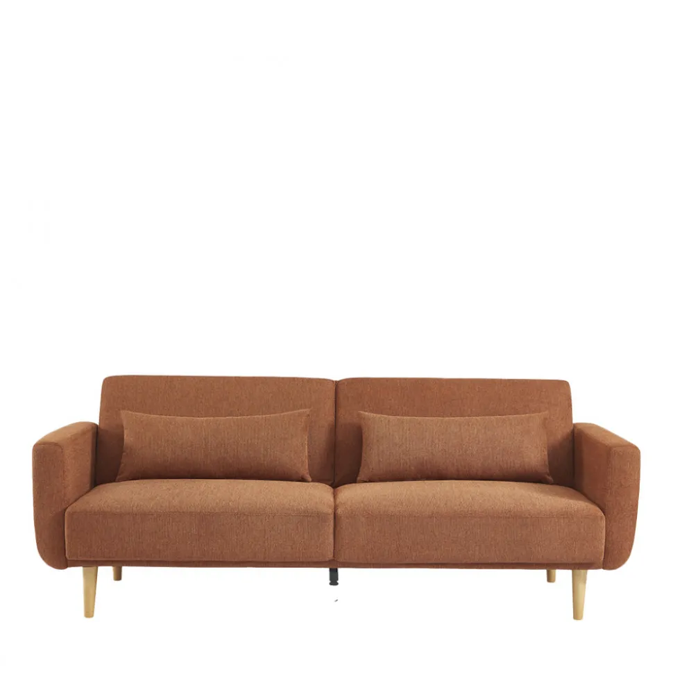 EMMA Canapé convertible 3 places en tissu
