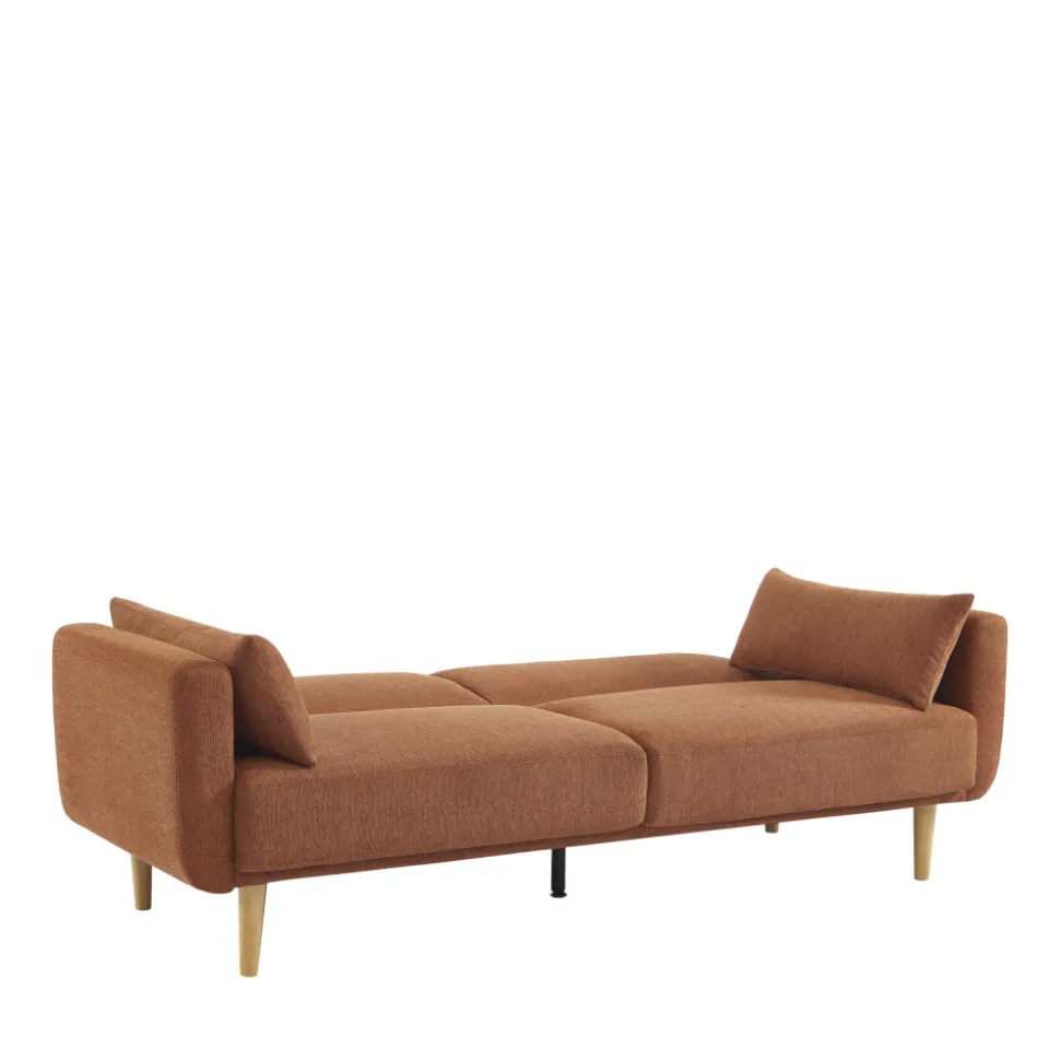 EMMA Canapé convertible 3 places en tissu