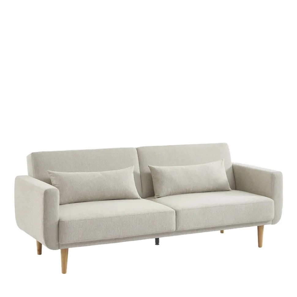 EMMA Canapé convertible 3 places en tissu
