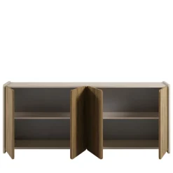ENARA Buffet 4 portes en bois L180cm