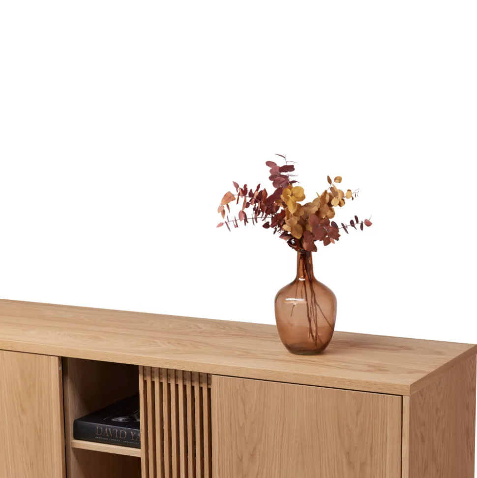 ENDE Buffet 4 portes en bois L188cm