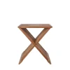 ERTO Tabouret en teck H45cm