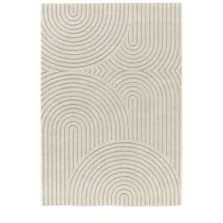 ESTEBAN Tapis contemporain à motif géométrique